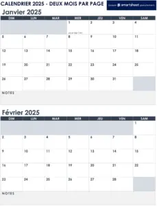 calendrier-deux-mois-organisateur-personnel