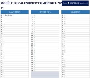 calendrier-trimestriel-organisation-projet-excel