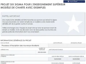 charte-projet-six-sigma-enseignement-superieur