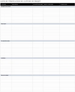 checklist-cloture-projet-excel