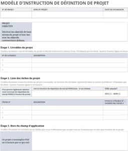 declaration-des-objectifs-de-projet-excel
