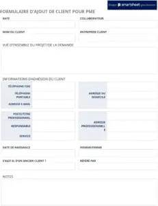 formulaire-accueil-client-petite-entreprise