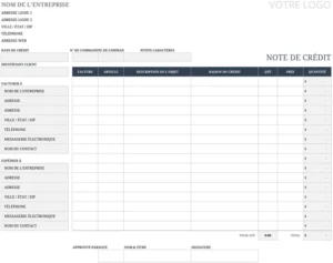 modele-bon-de-credit-excel-gestion-financiere