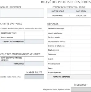 modele-de-declaration-profit-et-perte