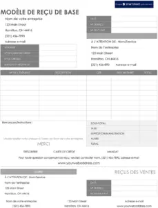 modele-de-recu-word-documents-familiaux-chroniques