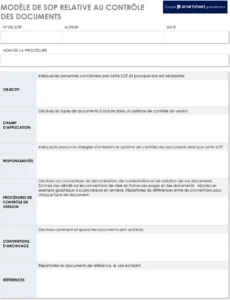 modele-gestion-documentaire-procedures-standard