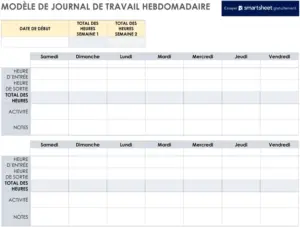 modele-journal-de-travail-hebdomadaire