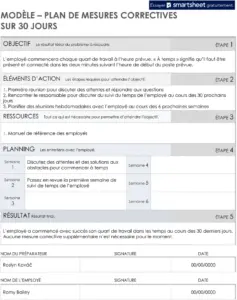 modele-plan-action-correctif-organisation-gestion