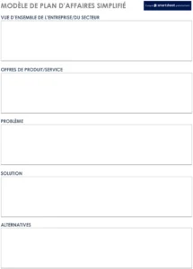 modele-plan-affaires-organisation-entreprise
