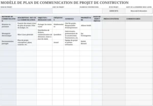 plan-communication-projet-construction-excel