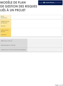 plan-gestion-risques-projet-model