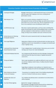 preparation-evaluation-performance-managers-checklist